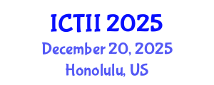 International Conference on Tumor Immunology and Immunotherapy (ICTII) December 20, 2025 - Honolulu, United States