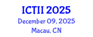 International Conference on Tumor Immunology and Immunotherapy (ICTII) December 09, 2025 - Macau, China