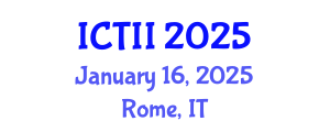 International Conference on Tumor Immunology and Immunotherapy (ICTII) January 16, 2025 - Rome, Italy