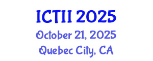 International Conference on Tumor Immunology and Immunotherapy (ICTII) October 21, 2025 - Quebec City, Canada