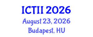 International Conference on Tumor Immunology and Immunotherapy (ICTII) August 23, 2026 - Budapest, Hungary International Conference on Tumor Immunology and Immunotherapy (ICTII) August 23, 2026 - Budapest, Hungary