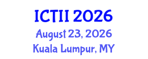 International Conference on Tumor Immunology and Immunotherapy (ICTII) August 23, 2026 - Kuala Lumpur, Malaysia International Conference on Tumor Immunology and Immunotherapy (ICTII) August 23, 2026 - Kuala Lumpur, Malaysia