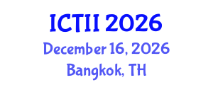 International Conference on Tumor Immunology and Immunotherapy (ICTII) December 16, 2026 - Bangkok, Thailand International Conference on Tumor Immunology and Immunotherapy (ICTII) December 16, 2026 - Bangkok, Thailand