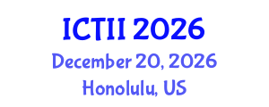 International Conference on Tumor Immunology and Immunotherapy (ICTII) December 20, 2026 - Honolulu, United States International Conference on Tumor Immunology and Immunotherapy (ICTII) December 20, 2026 - Honolulu, United States