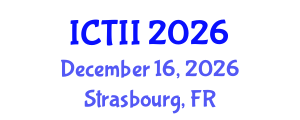 International Conference on Tumor Immunology and Immunotherapy (ICTII) December 16, 2026 - Strasbourg, France International Conference on Tumor Immunology and Immunotherapy (ICTII) December 16, 2026 - Strasbourg, France
