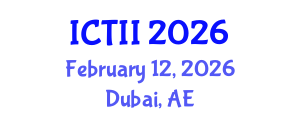 International Conference on Tumor Immunology and Immunotherapy (ICTII) February 12, 2026 - Dubai, United Arab Emirates International Conference on Tumor Immunology and Immunotherapy (ICTII) February 12, 2026 - Dubai, United Arab Emirates