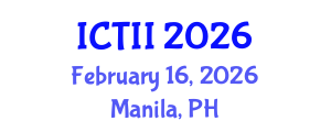 International Conference on Tumor Immunology and Immunotherapy (ICTII) February 16, 2026 - Manila, Philippines International Conference on Tumor Immunology and Immunotherapy (ICTII) February 16, 2026 - Manila, Philippines