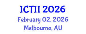 International Conference on Tumor Immunology and Immunotherapy (ICTII) February 02, 2026 - Melbourne, Australia International Conference on Tumor Immunology and Immunotherapy (ICTII) February 02, 2026 - Melbourne, Australia