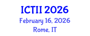 International Conference on Tumor Immunology and Immunotherapy (ICTII) February 16, 2026 - Rome, Italy International Conference on Tumor Immunology and Immunotherapy (ICTII) February 16, 2026 - Rome, Italy