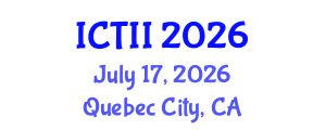International Conference on Tumor Immunology and Immunotherapy (ICTII) July 17, 2026 - Quebec City, Canada International Conference on Tumor Immunology and Immunotherapy (ICTII) July 17, 2026 - Quebec City, Canada