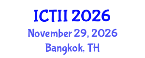 International Conference on Tumor Immunology and Immunotherapy (ICTII) November 29, 2026 - Bangkok, Thailand International Conference on Tumor Immunology and Immunotherapy (ICTII) November 29, 2026 - Bangkok, Thailand