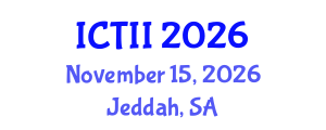 International Conference on Tumor Immunology and Immunotherapy (ICTII) November 15, 2026 - Jeddah, Saudi Arabia International Conference on Tumor Immunology and Immunotherapy (ICTII) November 15, 2026 - Jeddah, Saudi Arabia