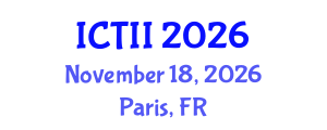 International Conference on Tumor Immunology and Immunotherapy (ICTII) November 18, 2026 - Paris, France International Conference on Tumor Immunology and Immunotherapy (ICTII) November 18, 2026 - Paris, France