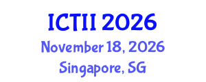 International Conference on Tumor Immunology and Immunotherapy (ICTII) November 18, 2026 - Singapore, Singapore International Conference on Tumor Immunology and Immunotherapy (ICTII) November 18, 2026 - Singapore, Singapore
