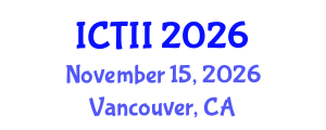 International Conference on Tumor Immunology and Immunotherapy (ICTII) November 15, 2026 - Vancouver, Canada International Conference on Tumor Immunology and Immunotherapy (ICTII) November 15, 2026 - Vancouver, Canada