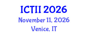 International Conference on Tumor Immunology and Immunotherapy (ICTII) November 11, 2026 - Venice, Italy International Conference on Tumor Immunology and Immunotherapy (ICTII) November 11, 2026 - Venice, Italy