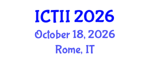 International Conference on Tumor Immunology and Immunotherapy (ICTII) October 18, 2026 - Rome, Italy International Conference on Tumor Immunology and Immunotherapy (ICTII) October 18, 2026 - Rome, Italy