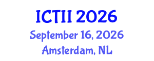International Conference on Tumor Immunology and Immunotherapy (ICTII) September 16, 2026 - Amsterdam, Netherlands International Conference on Tumor Immunology and Immunotherapy (ICTII) September 16, 2026 - Amsterdam, Netherlands