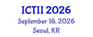 International Conference on Tumor Immunology and Immunotherapy (ICTII) September 16, 2026 - Seoul, Republic of Korea International Conference on Tumor Immunology and Immunotherapy (ICTII) September 16, 2026 - Seoul, Republic of Korea