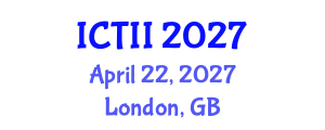 International Conference on Tumor Immunology and Immunotherapy (ICTII) April 22, 2027 - London, United Kingdom International Conference on Tumor Immunology and Immunotherapy (ICTII) April 22, 2027 - London, United Kingdom