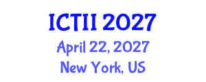 International Conference on Tumor Immunology and Immunotherapy (ICTII) April 22, 2027 - New York, United States International Conference on Tumor Immunology and Immunotherapy (ICTII) April 22, 2027 - New York, United States