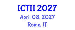 International Conference on Tumor Immunology and Immunotherapy (ICTII) April 08, 2027 - Rome, Italy International Conference on Tumor Immunology and Immunotherapy (ICTII) April 08, 2027 - Rome, Italy