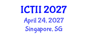 International Conference on Tumor Immunology and Immunotherapy (ICTII) April 24, 2027 - Singapore, Singapore International Conference on Tumor Immunology and Immunotherapy (ICTII) April 24, 2027 - Singapore, Singapore