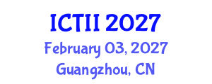 International Conference on Tumor Immunology and Immunotherapy (ICTII) February 03, 2027 - Guangzhou, China International Conference on Tumor Immunology and Immunotherapy (ICTII) February 03, 2027 - Guangzhou, China
