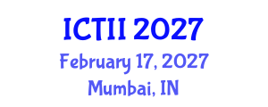 International Conference on Tumor Immunology and Immunotherapy (ICTII) February 17, 2027 - Mumbai, India International Conference on Tumor Immunology and Immunotherapy (ICTII) February 17, 2027 - Mumbai, India