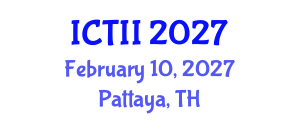 International Conference on Tumor Immunology and Immunotherapy (ICTII) February 10, 2027 - Pattaya, Thailand International Conference on Tumor Immunology and Immunotherapy (ICTII) February 10, 2027 - Pattaya, Thailand