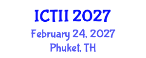 International Conference on Tumor Immunology and Immunotherapy (ICTII) February 24, 2027 - Phuket, Thailand International Conference on Tumor Immunology and Immunotherapy (ICTII) February 24, 2027 - Phuket, Thailand