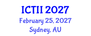 International Conference on Tumor Immunology and Immunotherapy (ICTII) February 25, 2027 - Sydney, Australia International Conference on Tumor Immunology and Immunotherapy (ICTII) February 25, 2027 - Sydney, Australia