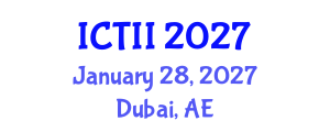International Conference on Tumor Immunology and Immunotherapy (ICTII) January 28, 2027 - Dubai, United Arab Emirates International Conference on Tumor Immunology and Immunotherapy (ICTII) January 28, 2027 - Dubai, United Arab Emirates