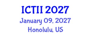 International Conference on Tumor Immunology and Immunotherapy (ICTII) January 09, 2027 - Honolulu, United States International Conference on Tumor Immunology and Immunotherapy (ICTII) January 09, 2027 - Honolulu, United States