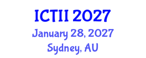 International Conference on Tumor Immunology and Immunotherapy (ICTII) January 28, 2027 - Sydney, Australia International Conference on Tumor Immunology and Immunotherapy (ICTII) January 28, 2027 - Sydney, Australia