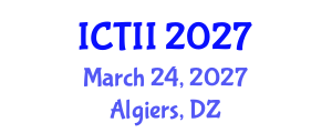 International Conference on Tumor Immunology and Immunotherapy (ICTII) March 24, 2027 - Algiers, Algeria International Conference on Tumor Immunology and Immunotherapy (ICTII) March 24, 2027 - Algiers, Algeria