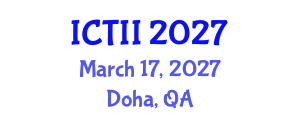 International Conference on Tumor Immunology and Immunotherapy (ICTII) March 17, 2027 - Doha, Qatar International Conference on Tumor Immunology and Immunotherapy (ICTII) March 17, 2027 - Doha, Qatar