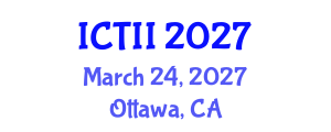 International Conference on Tumor Immunology and Immunotherapy (ICTII) March 24, 2027 - Ottawa, Canada International Conference on Tumor Immunology and Immunotherapy (ICTII) March 24, 2027 - Ottawa, Canada