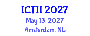 International Conference on Tumor Immunology and Immunotherapy (ICTII) May 13, 2027 - Amsterdam, Netherlands International Conference on Tumor Immunology and Immunotherapy (ICTII) May 13, 2027 - Amsterdam, Netherlands