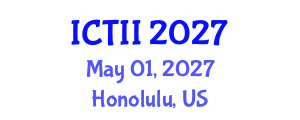 International Conference on Tumor Immunology and Immunotherapy (ICTII) May 01, 2027 - Honolulu, United States International Conference on Tumor Immunology and Immunotherapy (ICTII) May 01, 2027 - Honolulu, United States