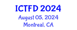 International Conference on Turbomachinery and Fluid Dynamics (ICTFD) August 05, 2024 - Montreal, Canada
