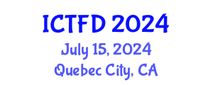 International Conference on Turbomachinery and Fluid Dynamics (ICTFD) July 15, 2024 - Quebec City, Canada