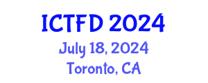 International Conference on Turbomachinery and Fluid Dynamics (ICTFD) July 18, 2024 - Toronto, Canada