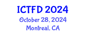 International Conference on Turbomachinery and Fluid Dynamics (ICTFD) October 28, 2024 - Montreal, Canada