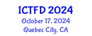 International Conference on Turbomachinery and Fluid Dynamics (ICTFD) October 17, 2024 - Quebec City, Canada