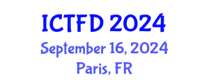 International Conference on Turbomachinery and Fluid Dynamics (ICTFD) September 16, 2024 - Paris, France