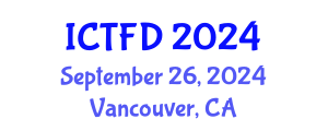 International Conference on Turbomachinery and Fluid Dynamics (ICTFD) September 26, 2024 - Vancouver, Canada