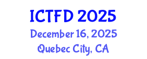 International Conference on Turbomachinery and Fluid Dynamics (ICTFD) December 16, 2025 - Quebec City, Canada