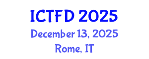 International Conference on Turbomachinery and Fluid Dynamics (ICTFD) December 13, 2025 - Rome, Italy