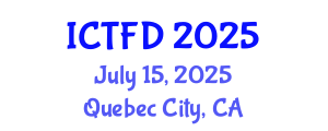 International Conference on Turbomachinery and Fluid Dynamics (ICTFD) July 15, 2025 - Quebec City, Canada